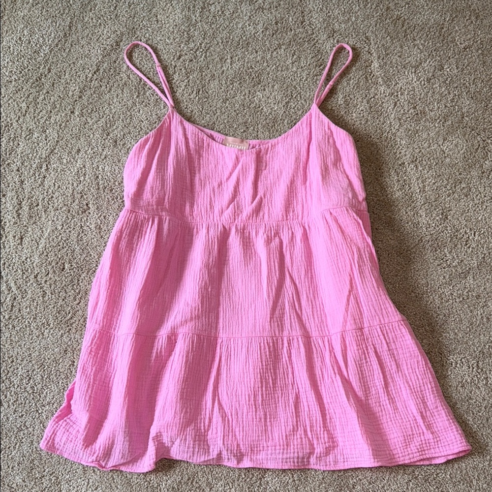 Show Me Your MuMu Pink Mini Dress